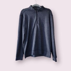 Greg Norman Quarter Zip Mock Neck Pullover Sweater Size Large Mens Casual Wear